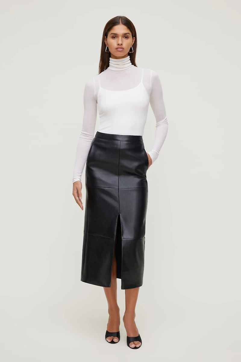 Sheer Layered Cami and Turtleneck