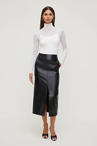 Sheer Layered Cami and Turtleneck