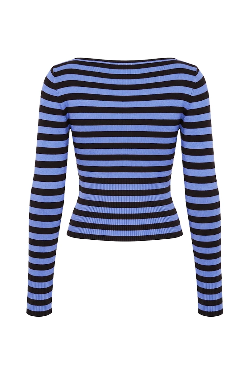 Ryan Fitted Boatneck Sweater