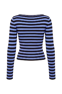 Ryan Fitted Boatneck Sweater