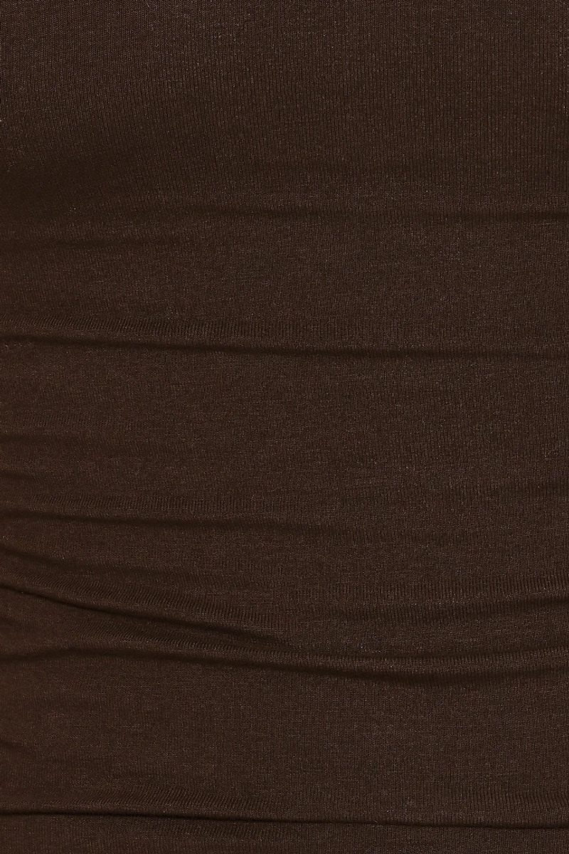 SuperSoft Ruched Back Top