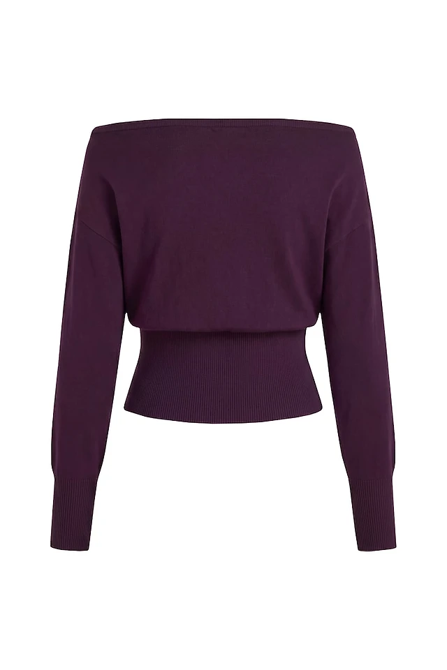 Off Shoulder Reset Long Sleeve Top