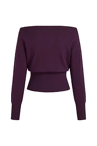 Off Shoulder Reset Long Sleeve Top