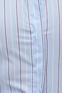 Poplin Cinch Back Shirt