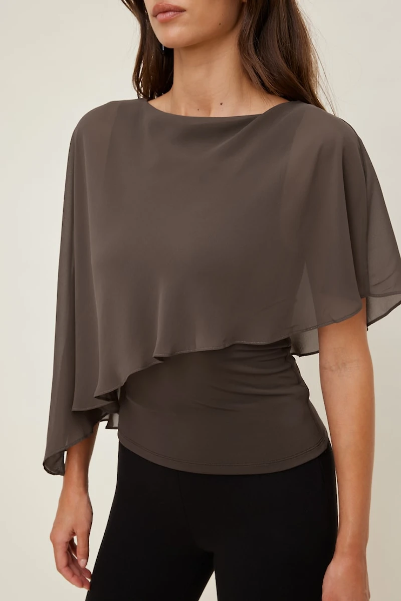 Sculpt Cape Top