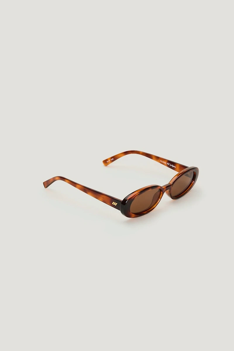 LE SPECS | Outta Love Oval Sunglasses