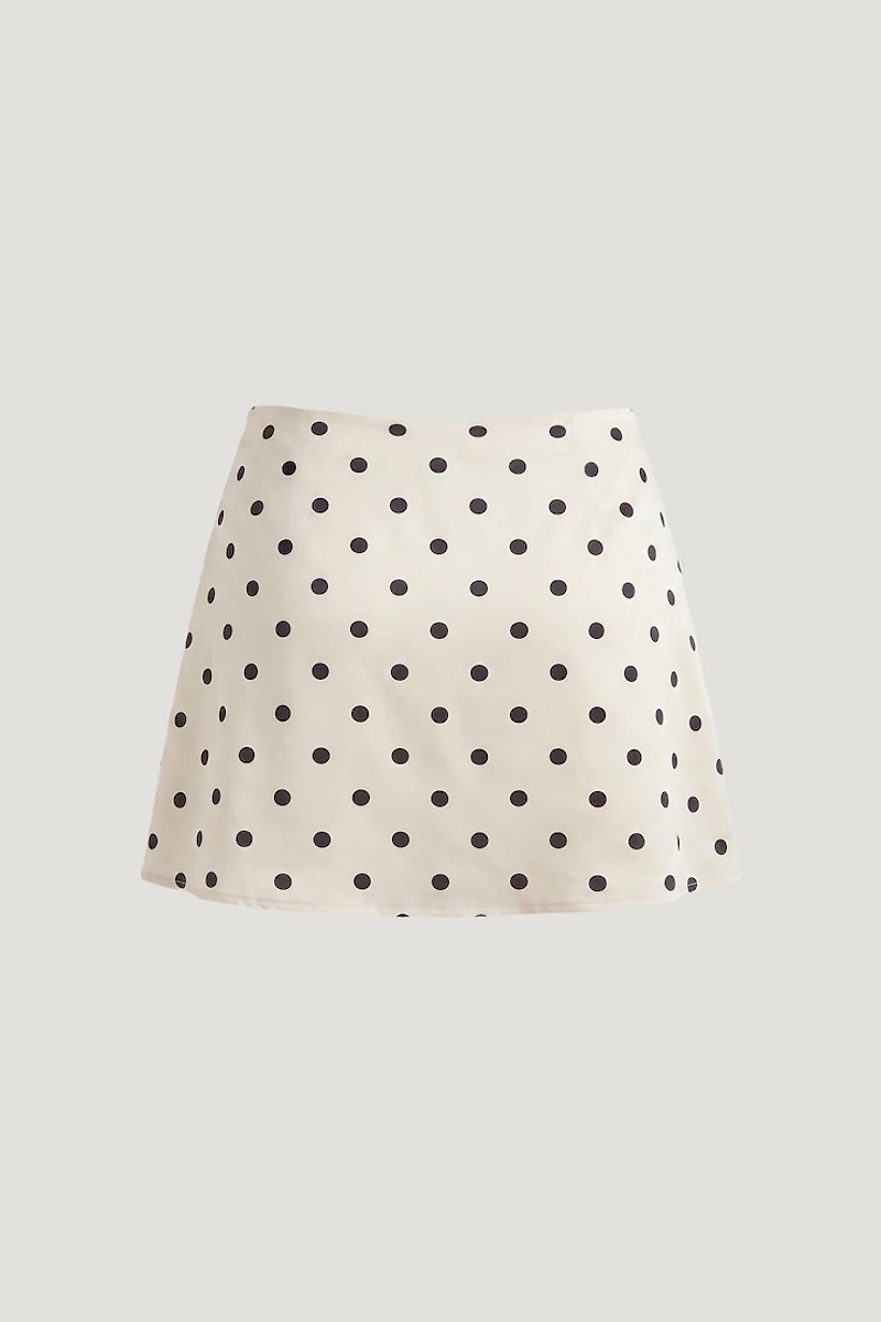 Slip Satin Mini Skirt