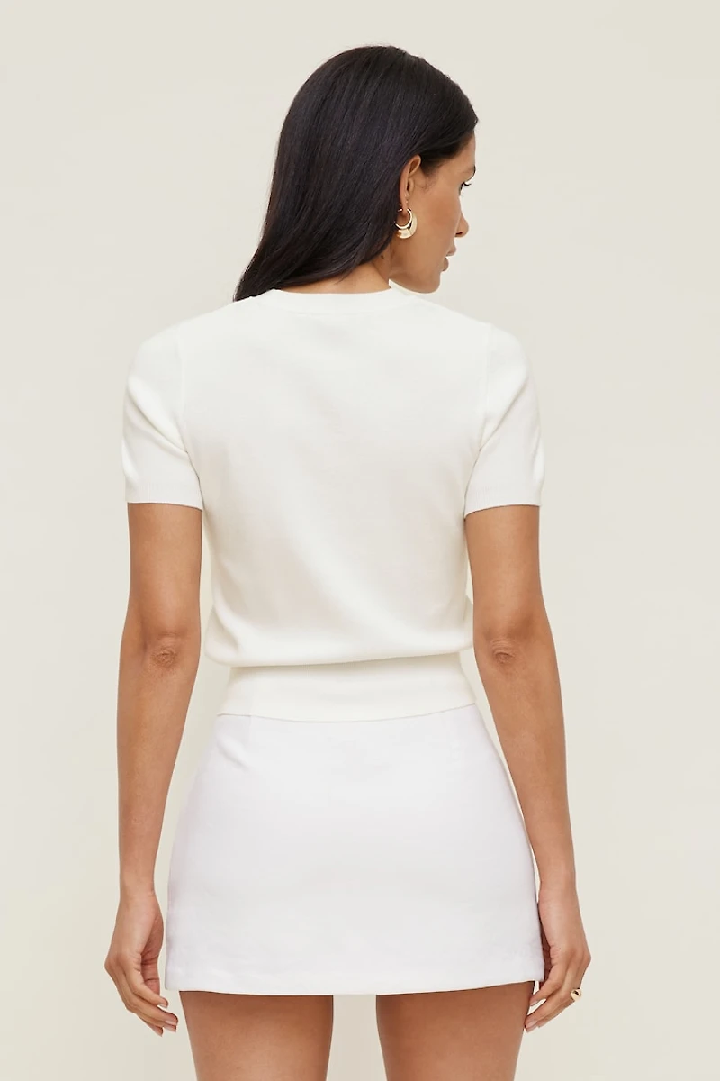 Clara Short Sleeve Sweater