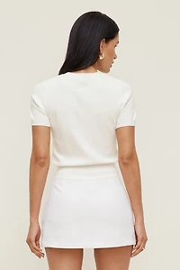 Clara Short Sleeve Sweater