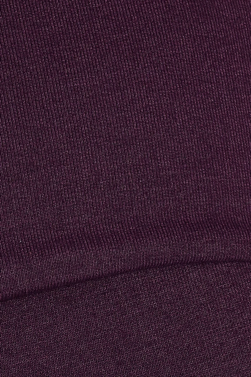 Pantalon à jambe semi-évasée et taille repliée StretchTerry