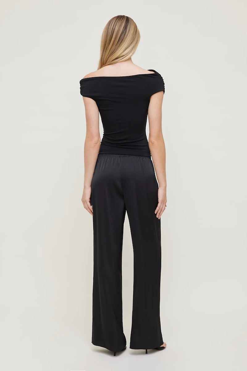 Sculpt Buckle Detail Top