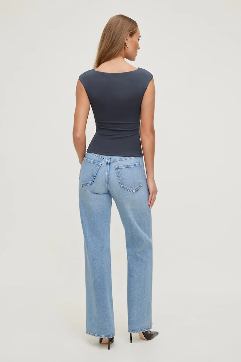 Cap Sleeve T Shirt