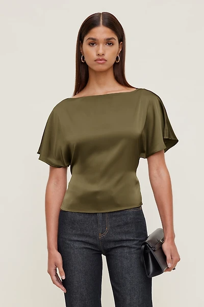 Farra Satin Blouse