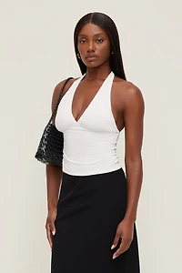 V Neck Halter Top