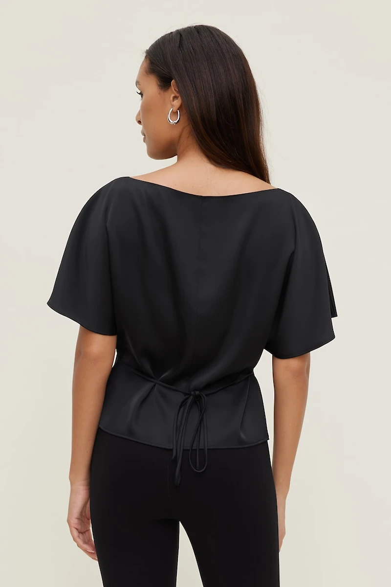 Farra Satin Blouse