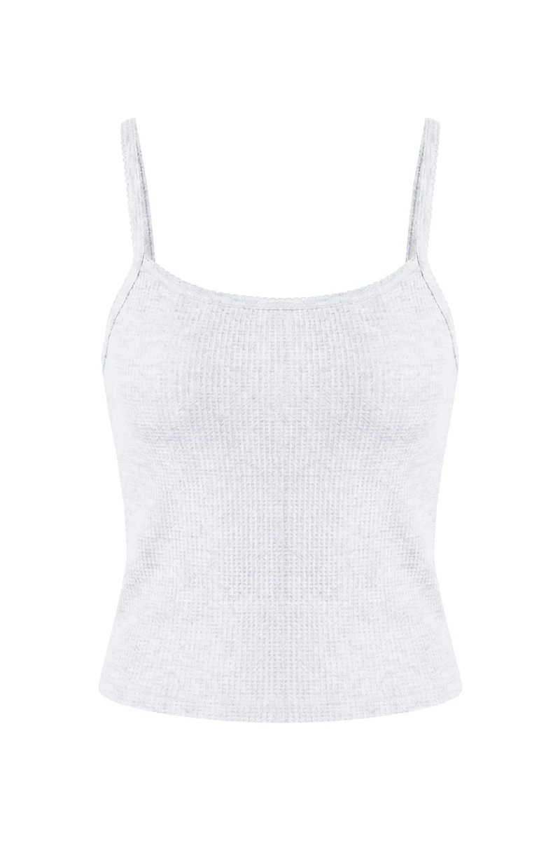 Camisole gaufrée