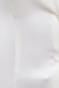 Chemise ajustée en satin Eva