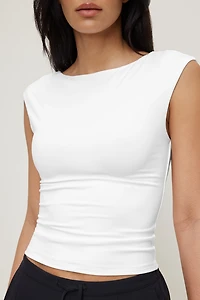 Sculpt Cap Sleeve T Shirt