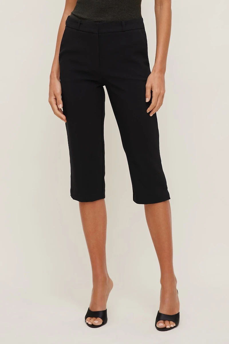 High Rise Capri Pants