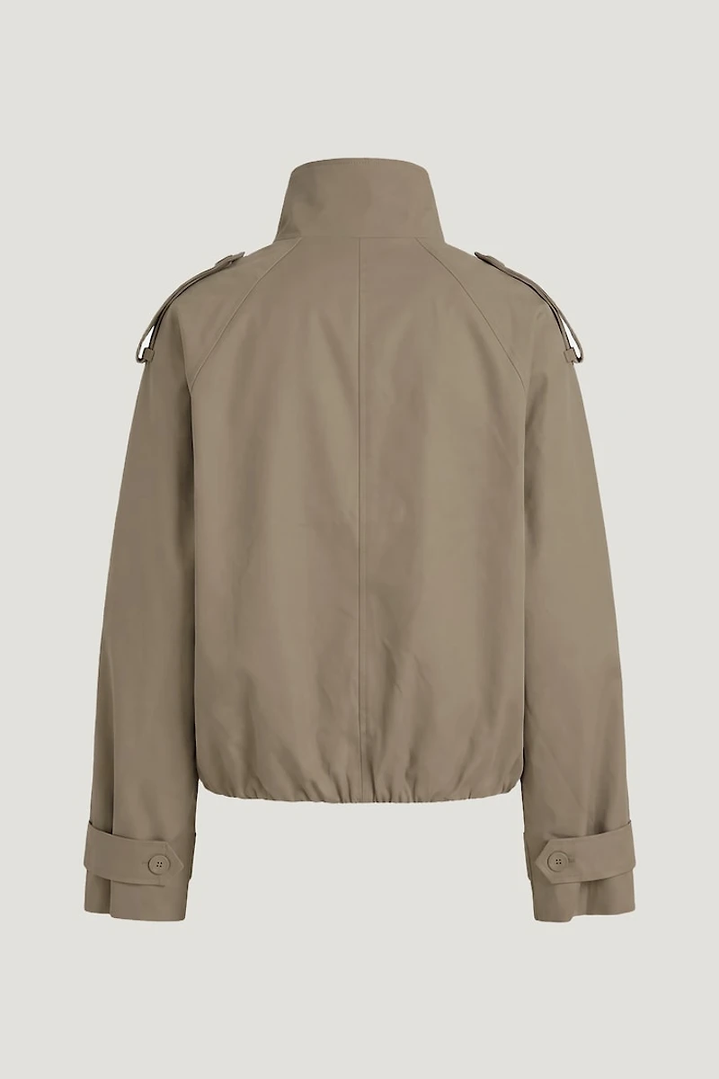 Siena Trench Bomber Jacket