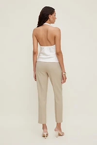 High Rise Slim Fit Pants