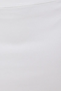 Scallop Trim Maxi Skirt