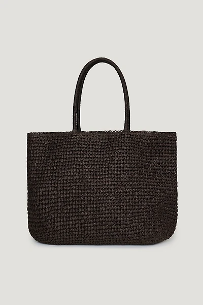 Sac fourre-tout en paille