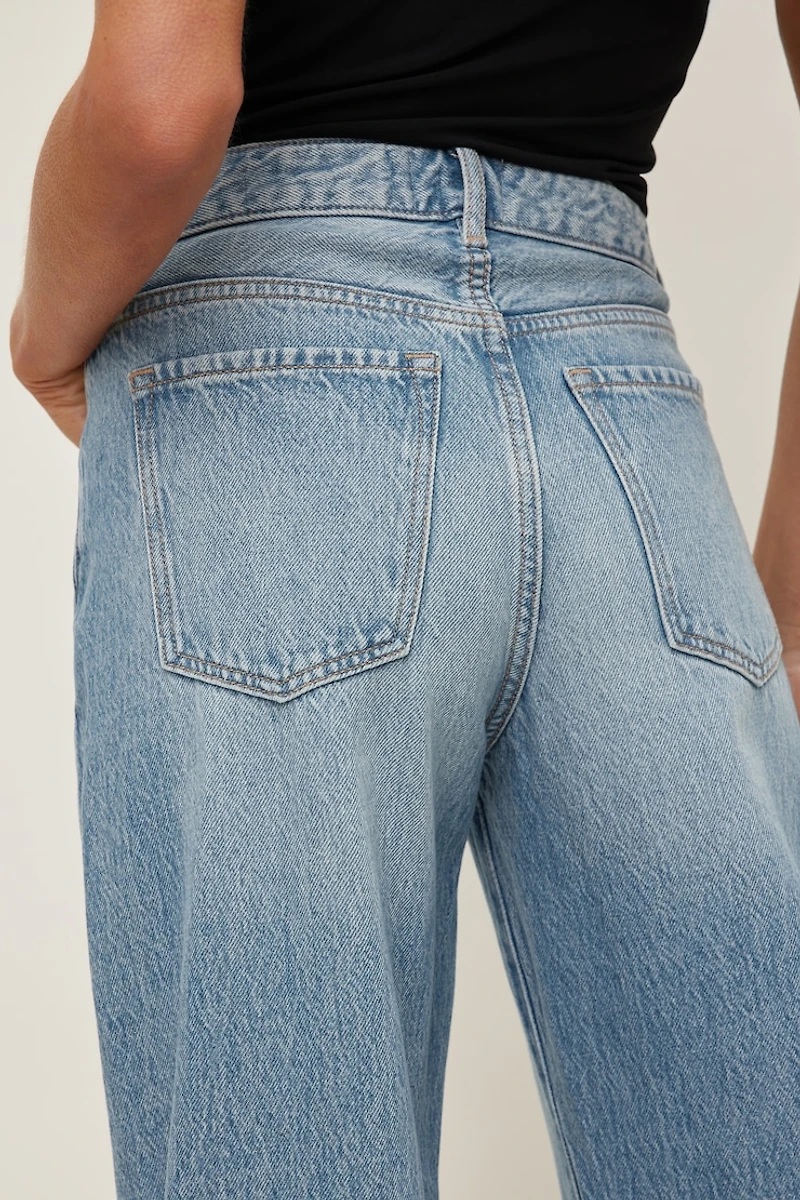 Kennedy High Rise Barrel Leg Jeans