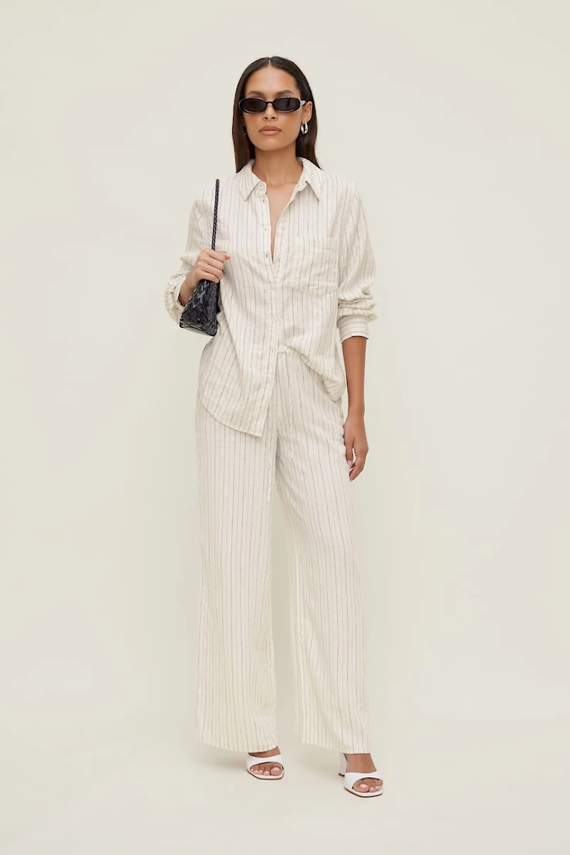 Isla Oversized Linen Shirt