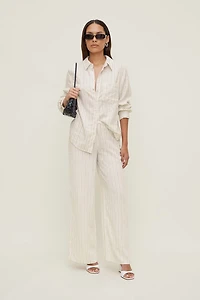 Isla Oversized Linen Shirt