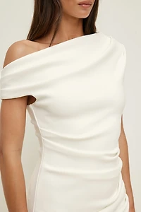 Jana Crepe Mini Dress