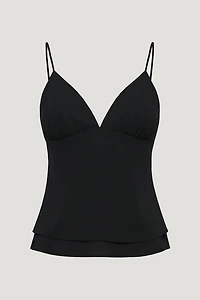Camisole style nuisette à col plongeant