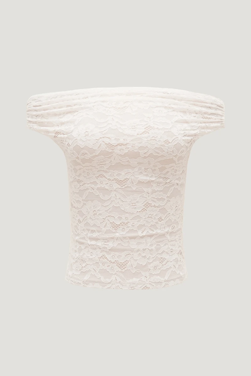 Off Shoulder Lace Top