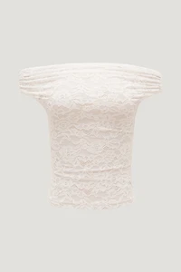 Off Shoulder Lace Top