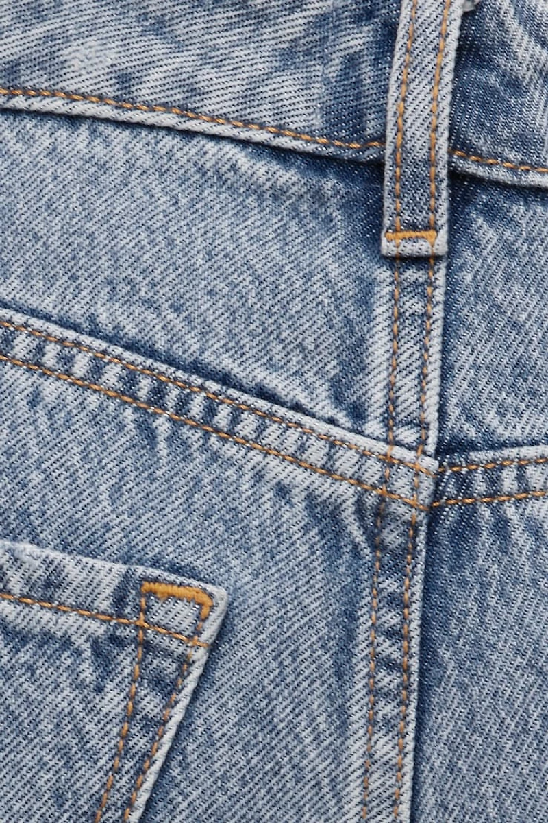 Mika Mid Rise Relaxed Straight Leg Jeans