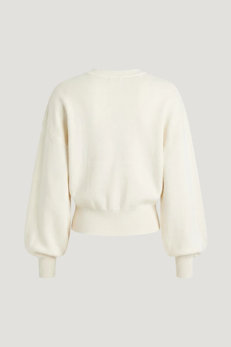 Cinched V Neck Sweater