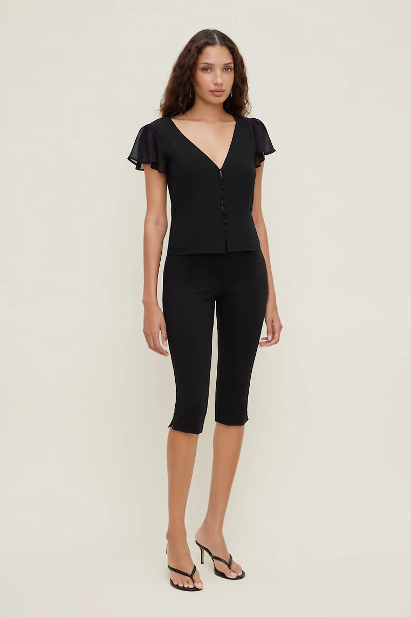 Flutter Sleeve Blouse