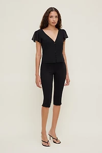 Flutter Sleeve Blouse