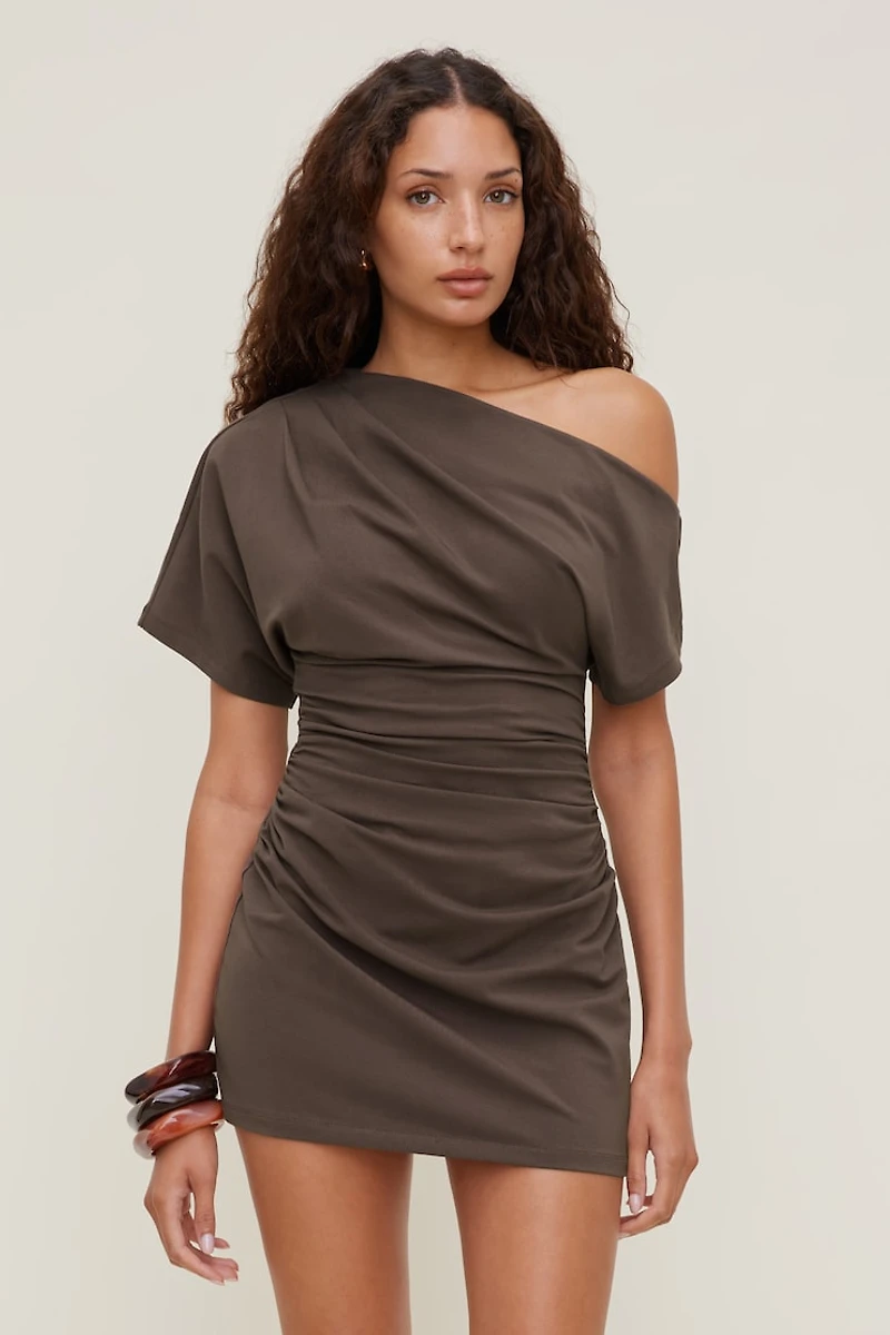 Alexa Cotton Mini Dress