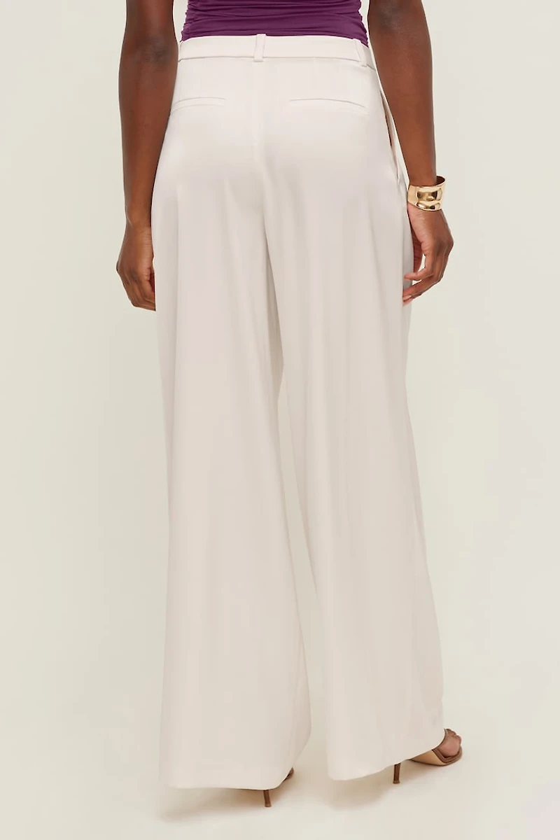 Satin Wide Leg Pants