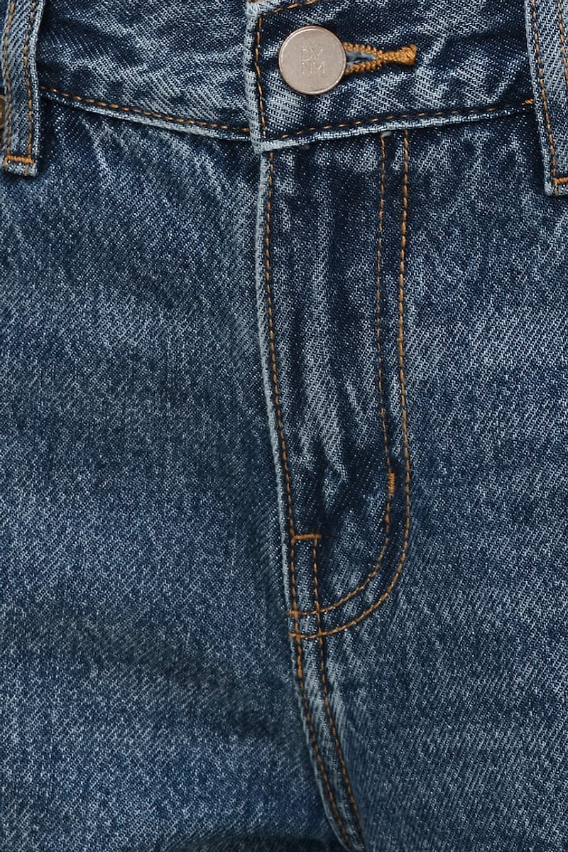Jules Relaxed Low Rise Straight Leg Jeans