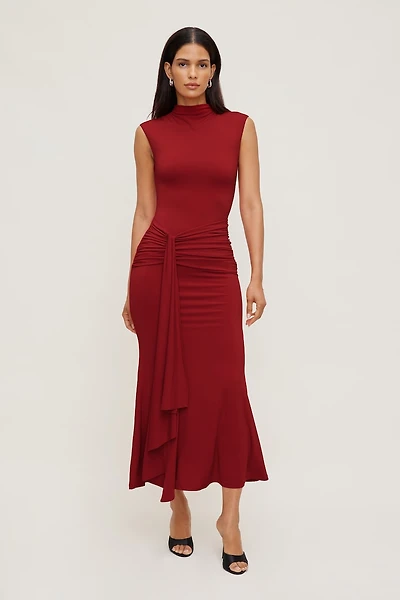 Robe maxi sculptée Talia