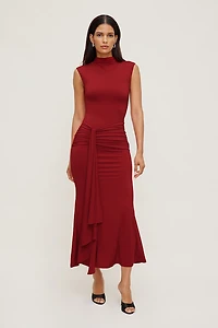 Robe maxi sculptée Talia