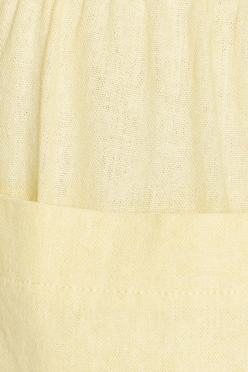 Millie Linen Pull-On Pants