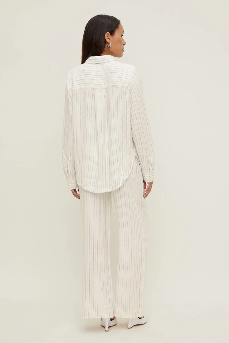 Isla Oversized Linen Shirt