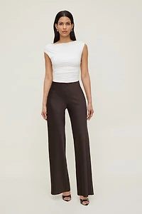 Izzy Wide Leg Satin Pants