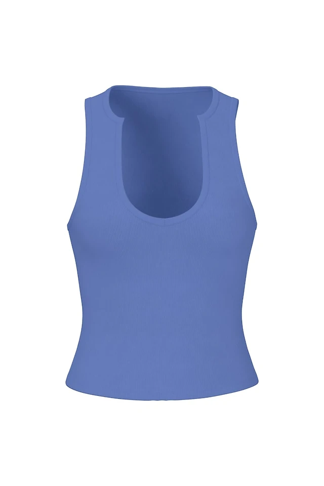 SnatchRib Notch Tank Top