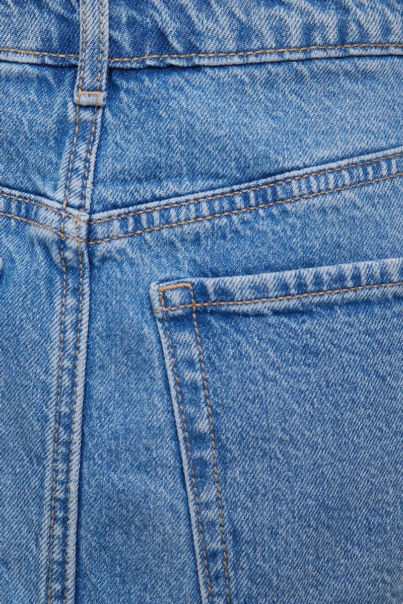 Gia Denim Mini Skort