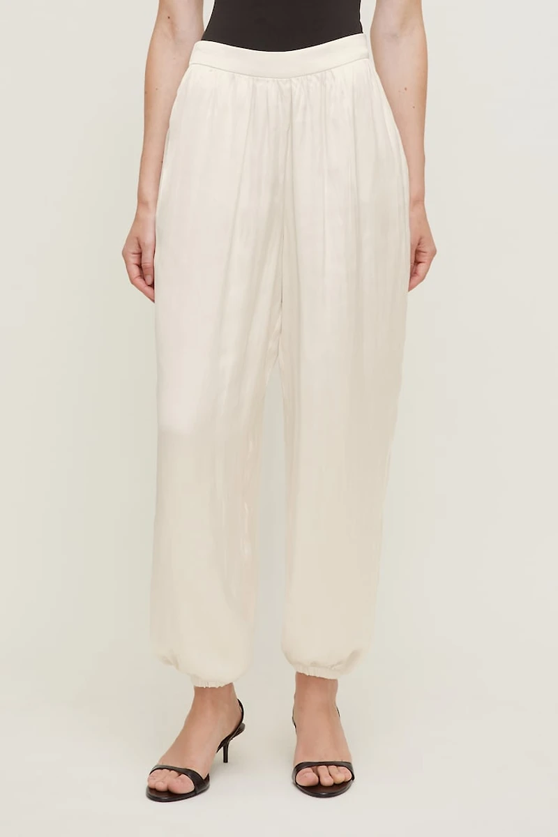 Satin Balloon Pants