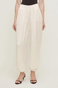 Satin Balloon Pants